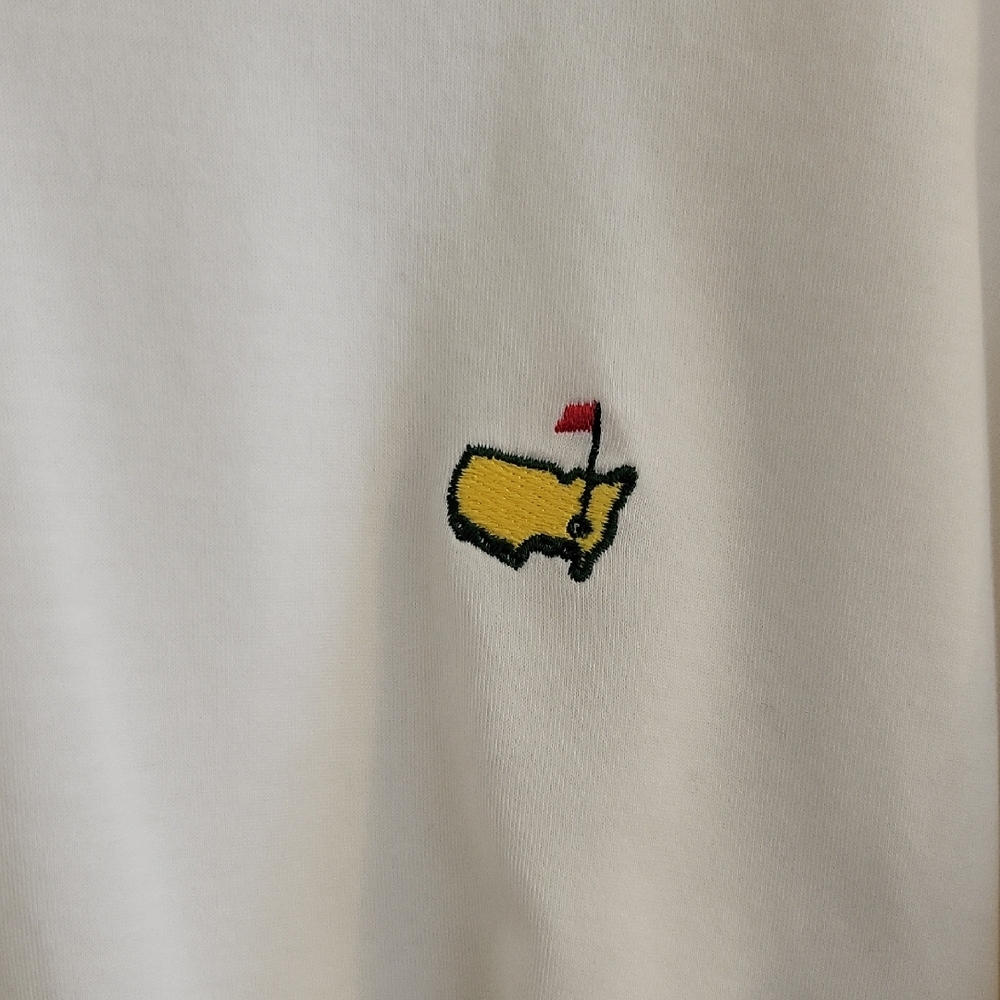 Fairway & Greene White Masters Long Sleeve Polo - Picture 4 of 6